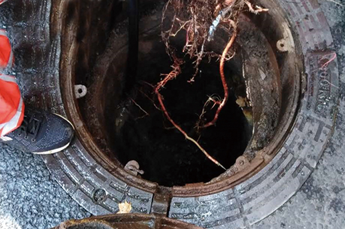 胡场镇管道预处理